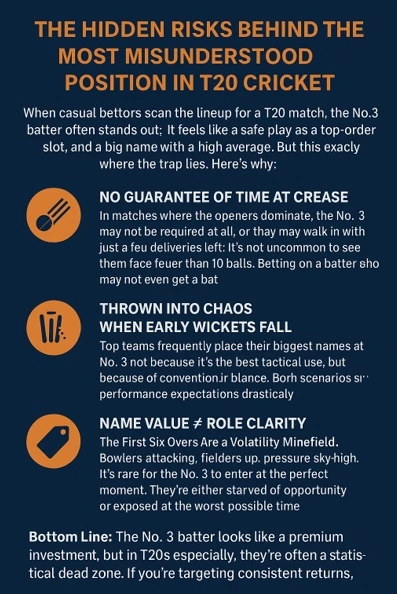 Hidden Risks of Betting on No. 3